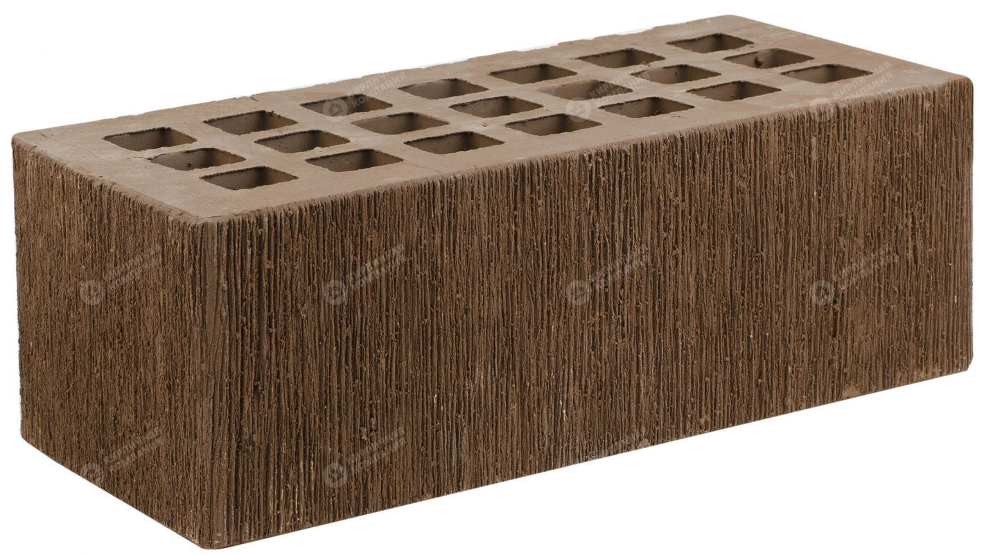 Тёмно-коричневый Бархат 1,4НФ пустотелый