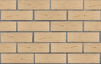 Кирпич облицовочный Бежевый Рустик Одинарный (1НФ)
